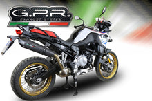 Load image into Gallery viewer, BMW F850GS /ADV 18-19 GPR Exhaust System SlipOn Silencer GPE Ti Black Road Legal