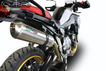 Load image into Gallery viewer, BMW F850GS /ADV 2018-2019 GPR Exhaust SlipOn Silencer Satinox Road Legal Muffler