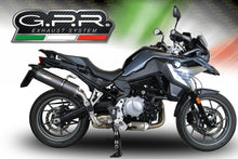 Load image into Gallery viewer, BMW F750GS 2018-19 GPR Exhaust System SlipOn Silencer Furore Carbon Fiber New
