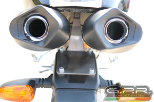 BMW R 1200 S 2006-2008 GPR Exhaust Systems Furore Black Dual SlipOn Mufflers New