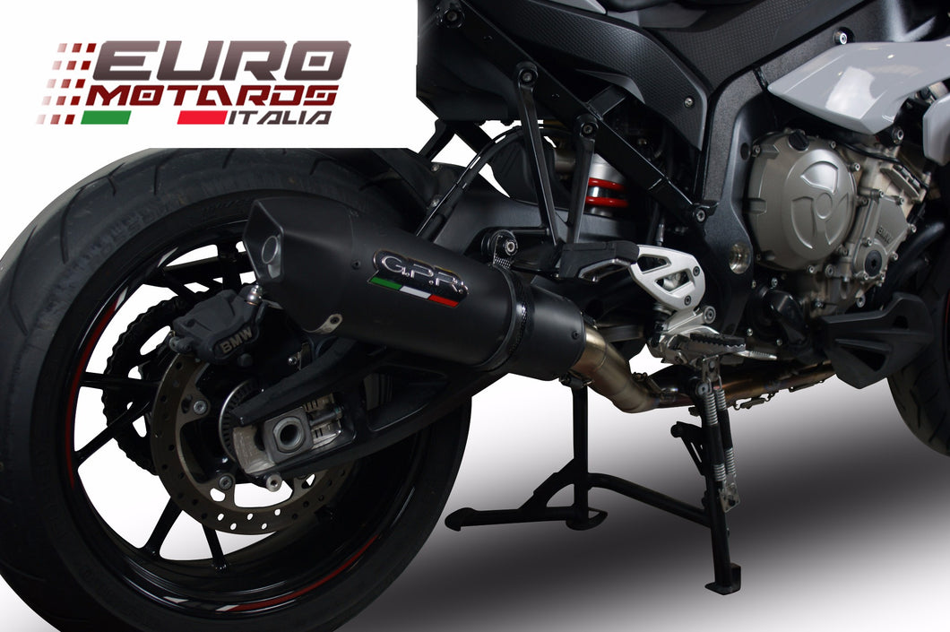 BMW S1000XR 2019-2019 GPR Exhaust Slip-On Silencer GPE Ti Black Road Legal New