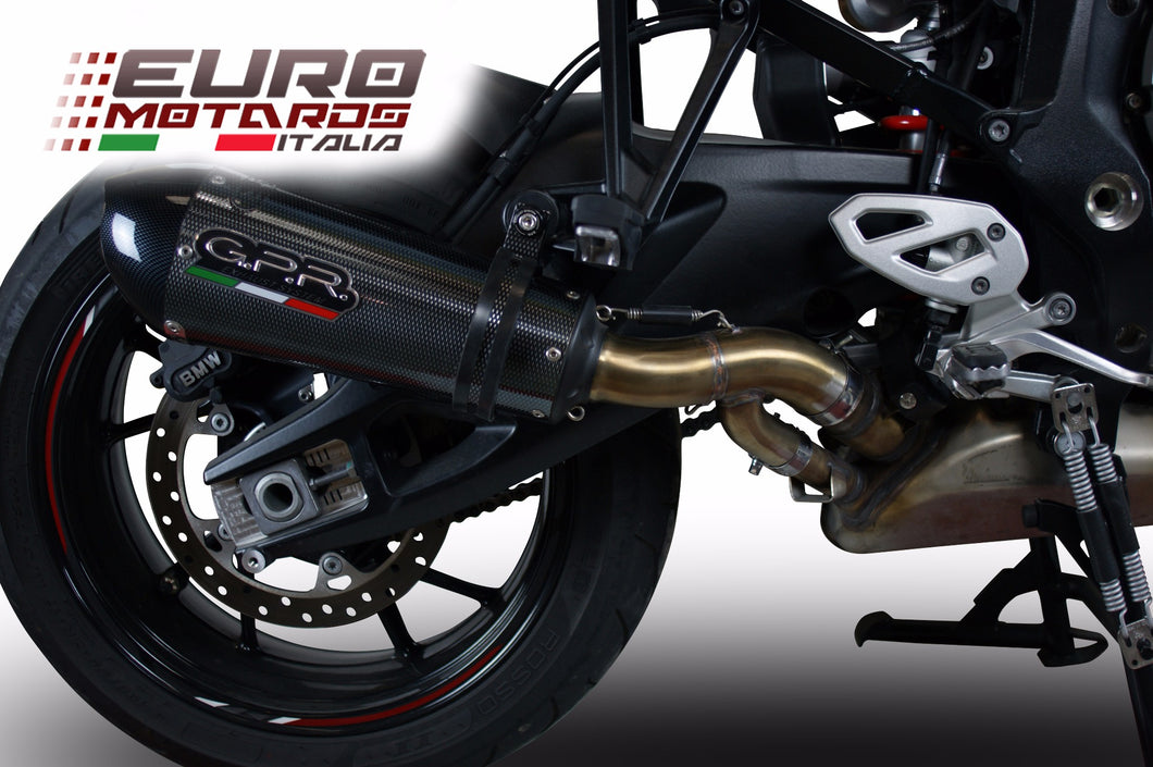 BMW S1000XR 2015-2017 GPR Exhaust Slip-On Silencer GPE CF Road Legal New