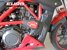 Load image into Gallery viewer, Benelli BN 251 2014-2019 RD Moto Crash Frame Sliders Protectors Black BN4S-SL01K