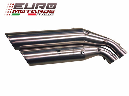 MV Agusta Brutale 750 910 990 1090 Silmotor Exhaust Slipon Silencers Road Legal
