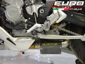 MV Agusta Rivale 800 Silmotor Exhaust Silencer Snake Welding Triple Exit New