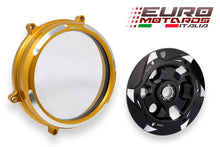 Load image into Gallery viewer, CNC Racing Clear Clutch Cover + Pressure Plate For Ducati Panigale 959 1199 955