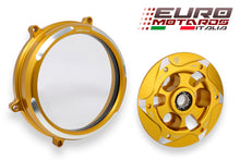 Load image into Gallery viewer, CNC Racing Clear Clutch Cover + Pressure Plate For Ducati Panigale 959 1199 955