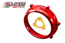 Load image into Gallery viewer, CNC Racing Clear Clutch Cover &amp; Spring Retainer R For Ducati Panigale 959 - 1299