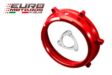 Load image into Gallery viewer, CNC Racing Clear Clutch Cover &amp; Spring Retainer R For Ducati Panigale 959 - 1299
