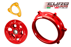 CNC Racing Clutch Cover+Spring Retainer+Pressure Plate R For Ducati Panigale 959
