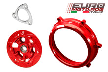 Load image into Gallery viewer, CNC Racing Red Clutch Cover+Spring Retainer+Pressure Plate For Ducati Panigale