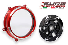 Load image into Gallery viewer, CNC Racing Clear Clutch Cover + Pressure Plate For Ducati Panigale 959 1199 955