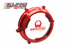 Load image into Gallery viewer, CNC Racing Clear Clutch Cover Oil Bath Pramac Edit For Ducati Panigale 959 1299