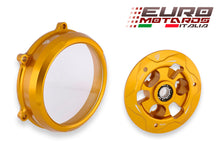 Load image into Gallery viewer, CNC Racing Clear Clutch Cover + Pressure Plate For Ducati Panigale V4 /S 2018-21