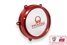 Load image into Gallery viewer, CNC Racing Clear Clutch Cover Oil Bath Pramac Lim Ed. For Ducati Panigale V4 /S