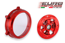 Load image into Gallery viewer, CNC Racing Clear Clutch Cover + Pressure Plate For Ducati Panigale V4 /S 2018-21