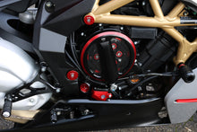Load image into Gallery viewer, CNC Racing Clear Clutch Cover Bicolor For MV Agusta Brutale 675 800 2012-2016