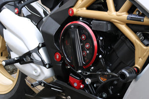 CNC Racing Clear Clutch Cover Bicolor For MV Agusta F3 675 800 /RC 2012-2020 New