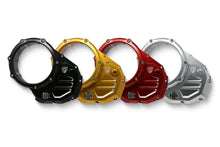 Load image into Gallery viewer, CNC Racing Clear Clutch Cover Oil Bath 4 Col For Ducati Monster 695 796 S2R 800