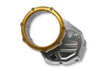 Load image into Gallery viewer, CNC Racing Clear Clutch Cover Oil Bath 12 BiColor For Ducati Streetfighter 848