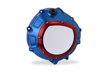 Load image into Gallery viewer, CNC Racing Clear Clutch Case Cover Kit New BLUE For BMW S1000RR 2009-2018