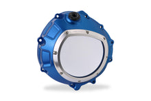 Load image into Gallery viewer, CNC Racing Clear Clutch Case Cover Kit New BLUE For BMW S1000RR 2009-2018