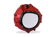 Load image into Gallery viewer, CNC Racing Clear Clutch Case Cover Kit New RED For BMW S1000RR 2009-2018