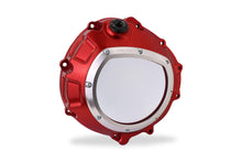 Load image into Gallery viewer, CNC Racing Clear Clutch Case Cover Kit New RED For BMW S1000RR 2009-2018