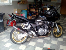 Load image into Gallery viewer, MassMoto Exhaust Slip-On Silencer Oval Full Carbon New Honda CB 1300 2005-2012