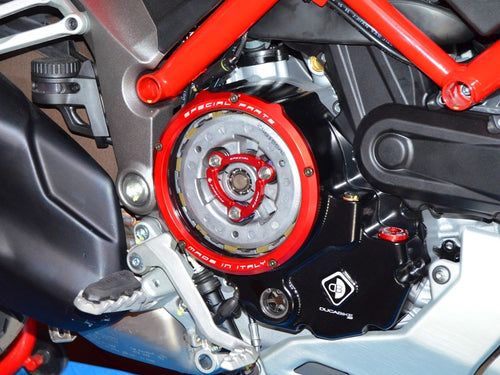 Ducati Multistrada 1200 DVT 2015 XDiavel Ducabike Clear Clutch Cover Oil Bath