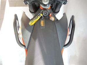 KTM 690 Enduro R 2008-2018 RD Moto Crash Bars Protectors Upper CF92 Black Or Ora