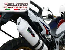 Load image into Gallery viewer, Honda CRF 1000 L Africa Twin 2015-2017 GPR Exhaust Silencer Albus White New