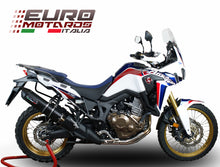 Load image into Gallery viewer, Honda CRF 1000 L Africa Twin 2015-2017 GPR Exhaust Silencer Furore Nero New