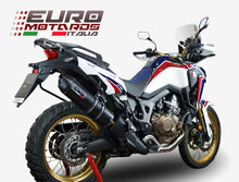 Load image into Gallery viewer, Honda CRF 1000 L Africa Twin 2015-2017 GPR Exhaust Silencer Furore Nero New