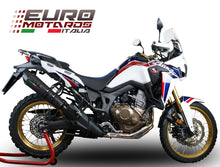 Load image into Gallery viewer, Honda CRF 1000 L Africa Twin 2015-2017 GPR Exhaust Slip-On Silencer GPE Ti Black