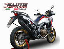 Load image into Gallery viewer, Honda CRF 1000 L Africa Twin 2015-2017 GPR Exhaust Slip-On Silencer GPE Ti Black