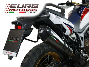 Honda CRF 1000 L Africa Twin 2015-17 GPR Exhaust Silencer GPE CF Homologated New