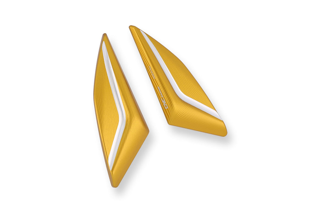 CNC Racing Mirror Block Off Plates Light Alloy For Ducati Panigale V4 /S/R V2