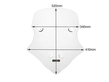 Load image into Gallery viewer, Ducabike Intermediate Windscreen Clear Or Smoke For Ducati Multistrada V4 V4S