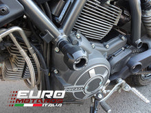 Load image into Gallery viewer, Ducati Scrambler 800 2015-2023 RD Moto Crash Frame Sliders Protectors Black
