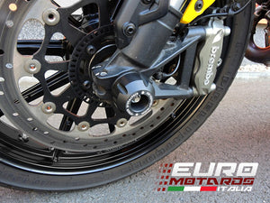 Ducati Scrambler 800 2014-16 RD Moto Front Axle Protection Sliders Blck D13PVN-K