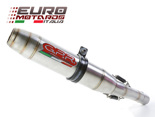 Benelli Leoncino 500 2017-2018 GPR Exhaust SlipOn Silencer Deeptone Road Legal