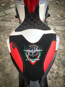 MV Agusta Dragster 800 Tappezzeria Italia Aosta-SP Suede Seat Cover Customize It