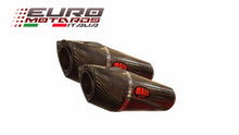 Load image into Gallery viewer, MassMoto Exhaust Slip-On Dual Silencers Oval Full Carbon KTM 950 990 Adventure