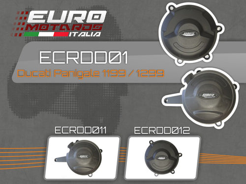 Ducati Panigale 1199 2012-2014 RD Moto Set Engine Cover Protectors New #ECRDD01
