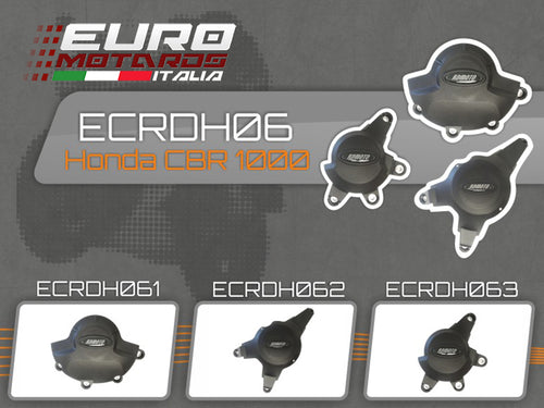 Honda CBR 1000 RR 2008-2016 RD Moto Set Engine Cover Protectors #ECRDH06