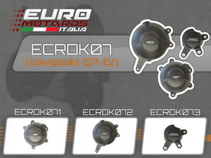 Kawasaki ER6N 2006-2016 RD Moto Set Engine Cover Protectors #ECRDK07