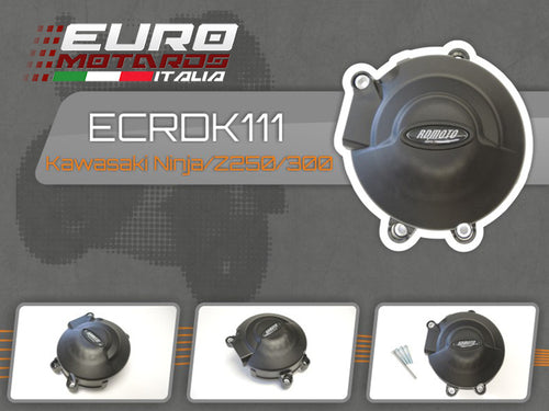 Kawasaki Ninja 250 300 EX300 14-16 RD Moto Alternator Cover Protector #ECRDK111