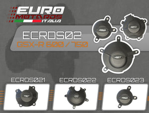Suzuki GSXR 600/750 2011-2016 RD Moto Set Engine Cover Protectors New #ECRDS02