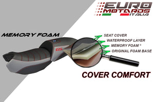 BMW R1200R R 1200 R 2010-2014 Tappezzeria Italia Comfort Foam Seat Cover